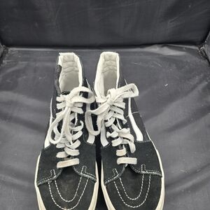 Vans Black and White Old Skool Sneakers